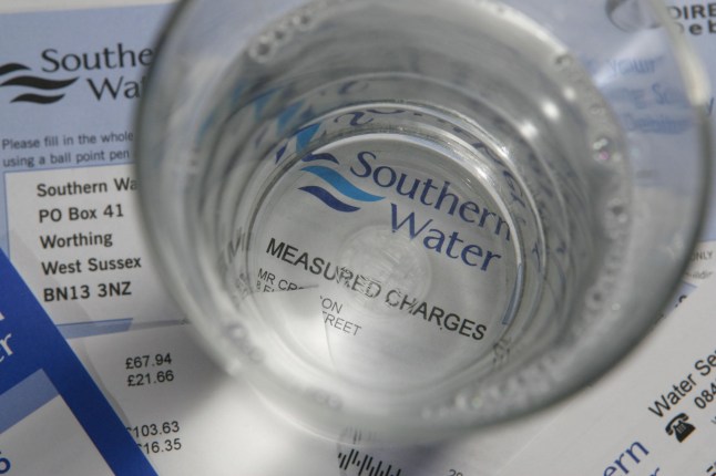 Southern Water bill.