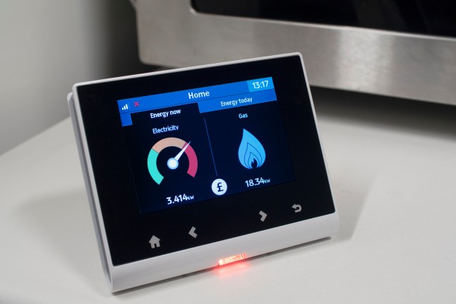 Domestic Smart Meter with Electric and Gas readout.