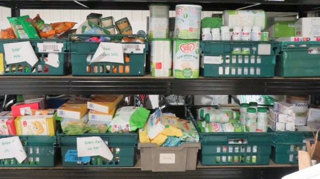 Formula for Change - Stevenage babybank babyshed