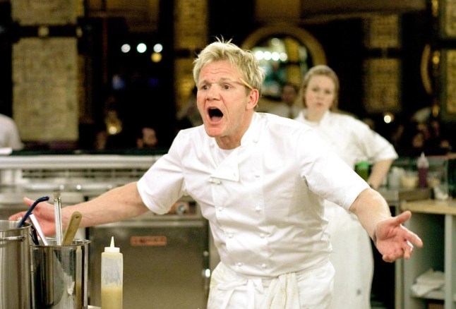 Editorial use only Mandatory Credit: Photo by 20thC.Fox/Everett/REX/Shutterstock (1018249a) HELL'S KITCHEN, Chef Gordon Ramsay, 'Day 6', (Season 6, ep. 606, aired Aug. 18, 2009) Hell's Kitchen - 2009