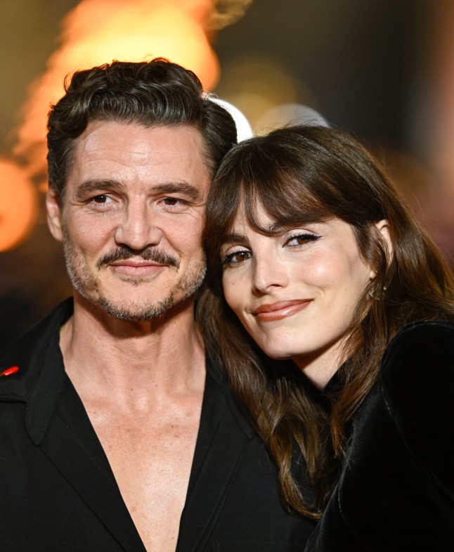 LONDON, ENGLAND - NOVEMBER 13: Pedro Pascal and Lux Pascal attend "Gladiator II" The Royal Film Performance and Global Premiere at Leicester Square on November 13, 2024 in London, England. (Photo by Gareth Cattermole/Getty Images)