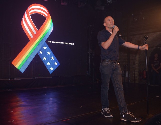 Mandatory Credit: Photo by Rob Cable/Shutterstock (5734492b) Jeremy Joseph Ruthie Henshall in concert, G-A-Y, London, Britain - 19 Jun 2016