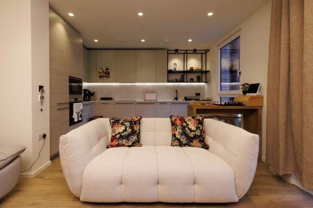 What I Own - Poplar. Nitish Kumar. Pictured: Living room. Image shot on 4th April 2025. ?? Belinda Jiao jiao.bilin@gmail.com 07598931257 https://www.belindajiao.com/about