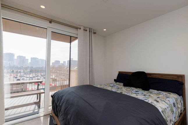What I Own - Poplar. Nitish Kumar. Pictured: master bedroom. Image shot on 4th April 2025. ?? Belinda Jiao jiao.bilin@gmail.com 07598931257 https://www.belindajiao.com/about