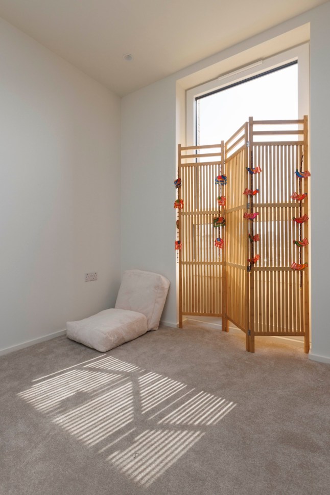 What I Own - Poplar. Nitish Kumar. Pictured: guest bedroom/ office. Image shot on 4th April 2025. ?? Belinda Jiao jiao.bilin@gmail.com 07598931257 https://www.belindajiao.com/about
