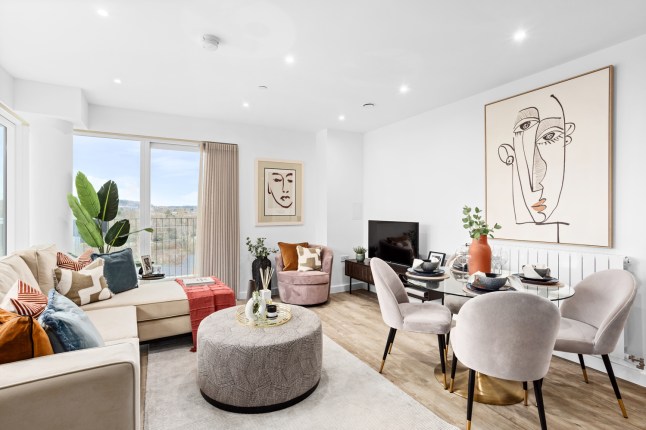 9.L&Q at Kidbrooke Village Living Room.