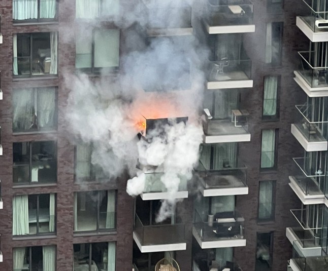 Fire in Aldgate
