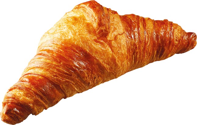 Lidl All Butter Croissant on a white background